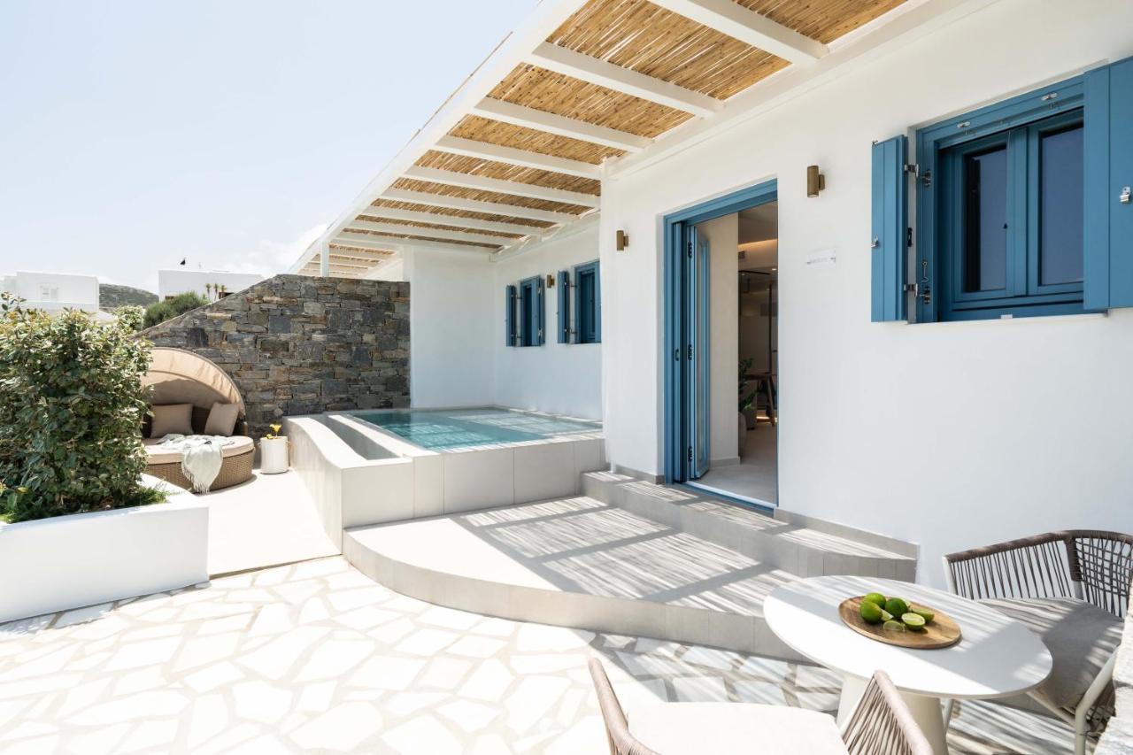 Aura Suites Paros Náusza Kültér fotó