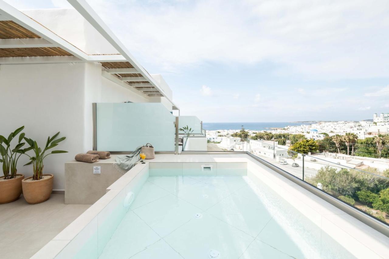 Aura Suites Paros Náusza Kültér fotó