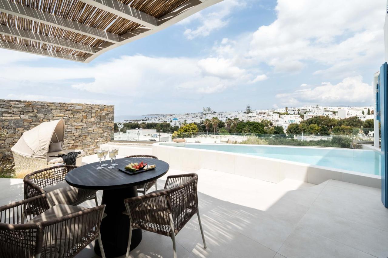 Aura Suites Paros Náusza Kültér fotó