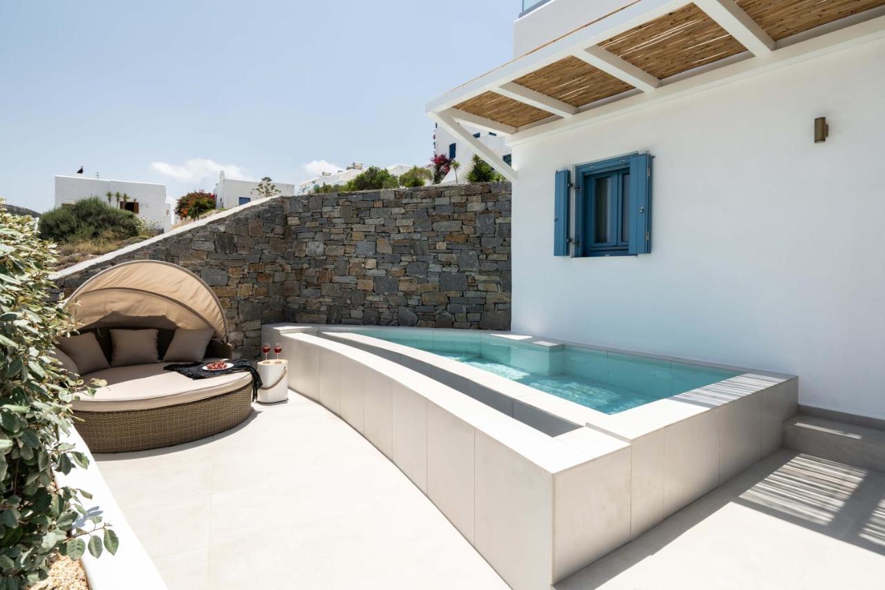 Aura Suites Paros Náusza Kültér fotó