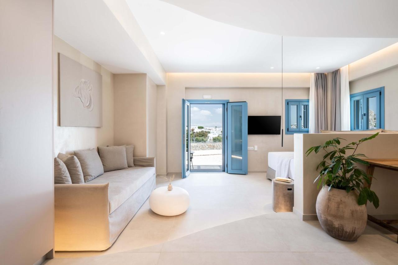 Aura Suites Paros Náusza Kültér fotó