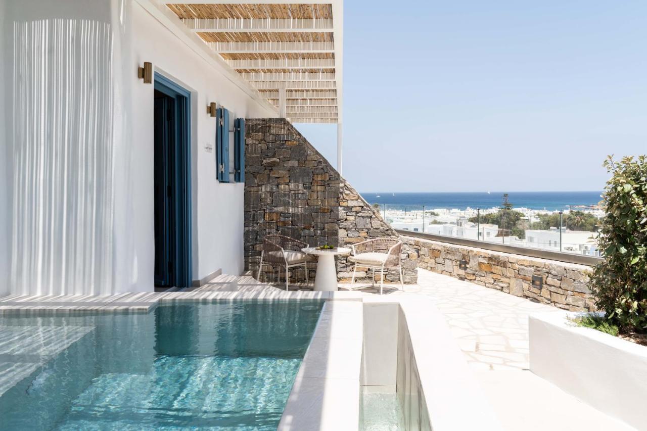 Aura Suites Paros Náusza Kültér fotó