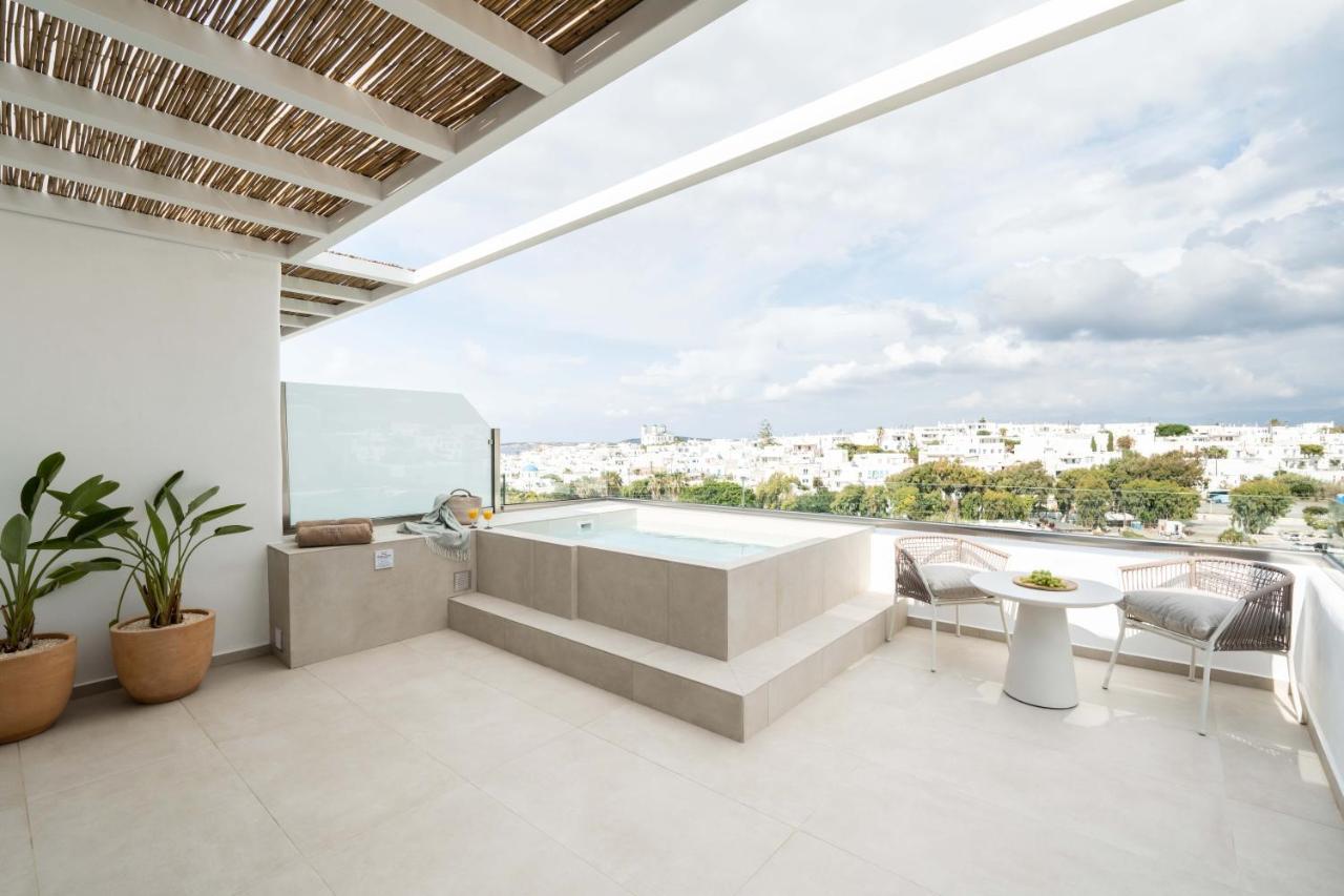 Aura Suites Paros Náusza Kültér fotó