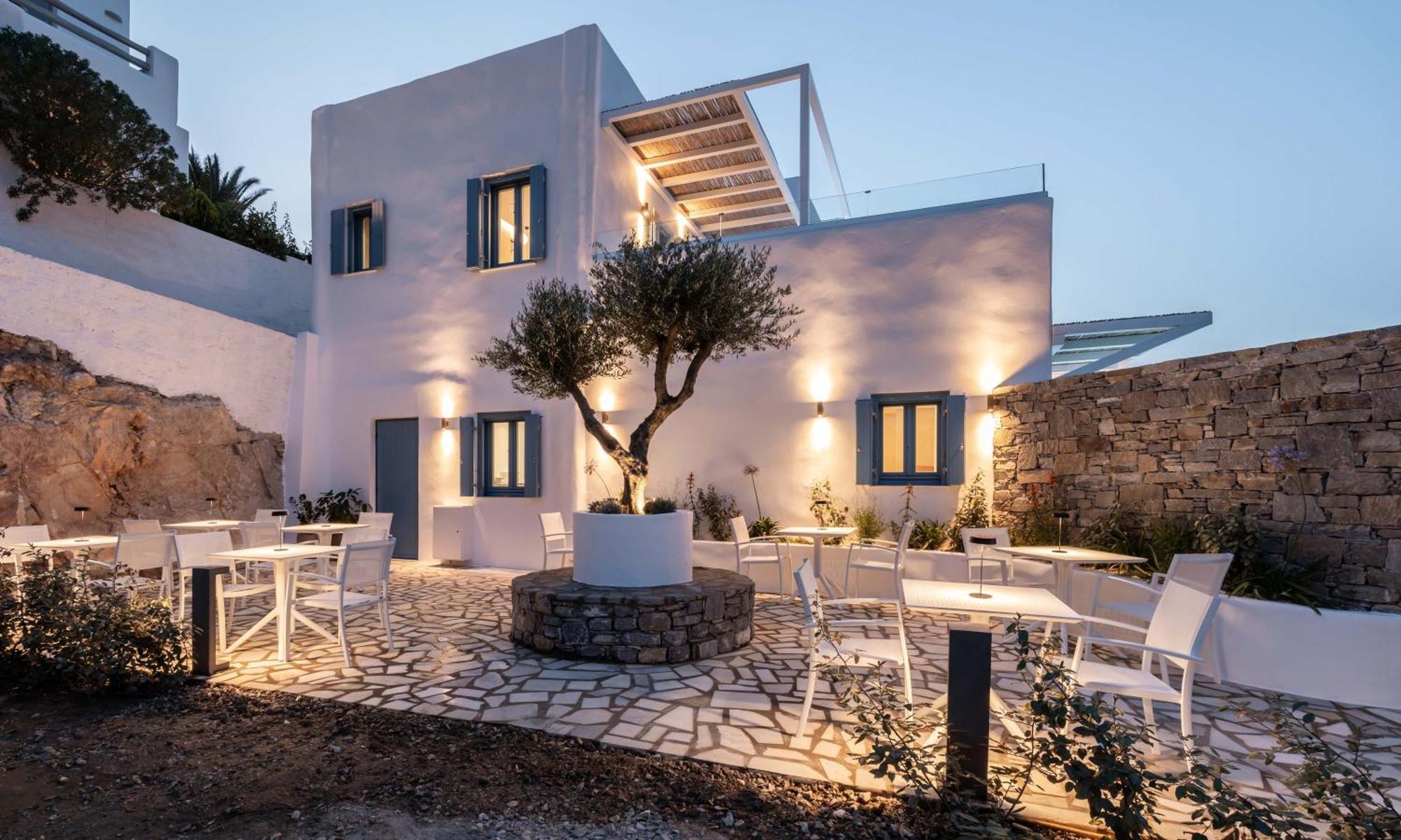 Aura Suites Paros Náusza Kültér fotó