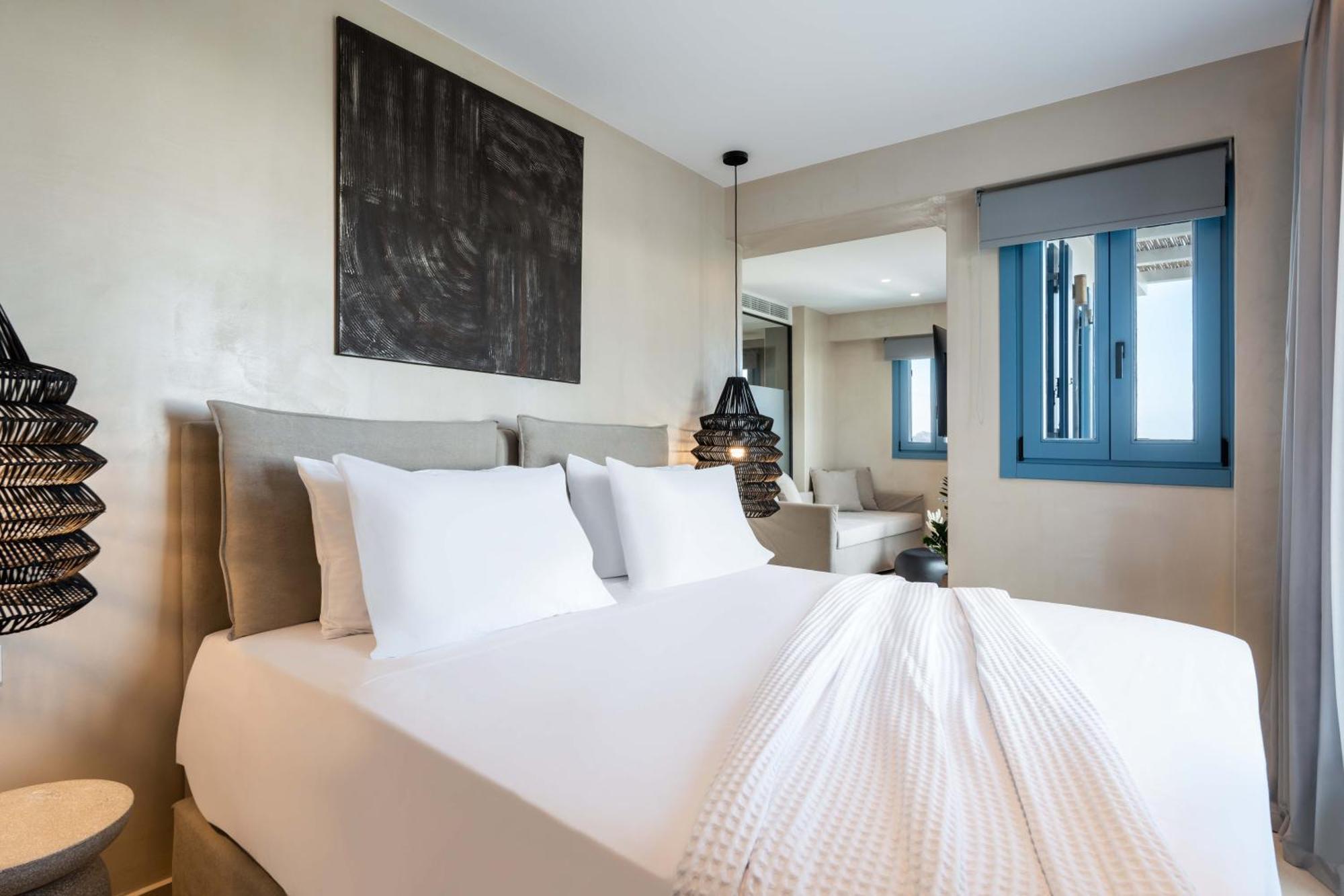 Aura Suites Paros Náusza Kültér fotó