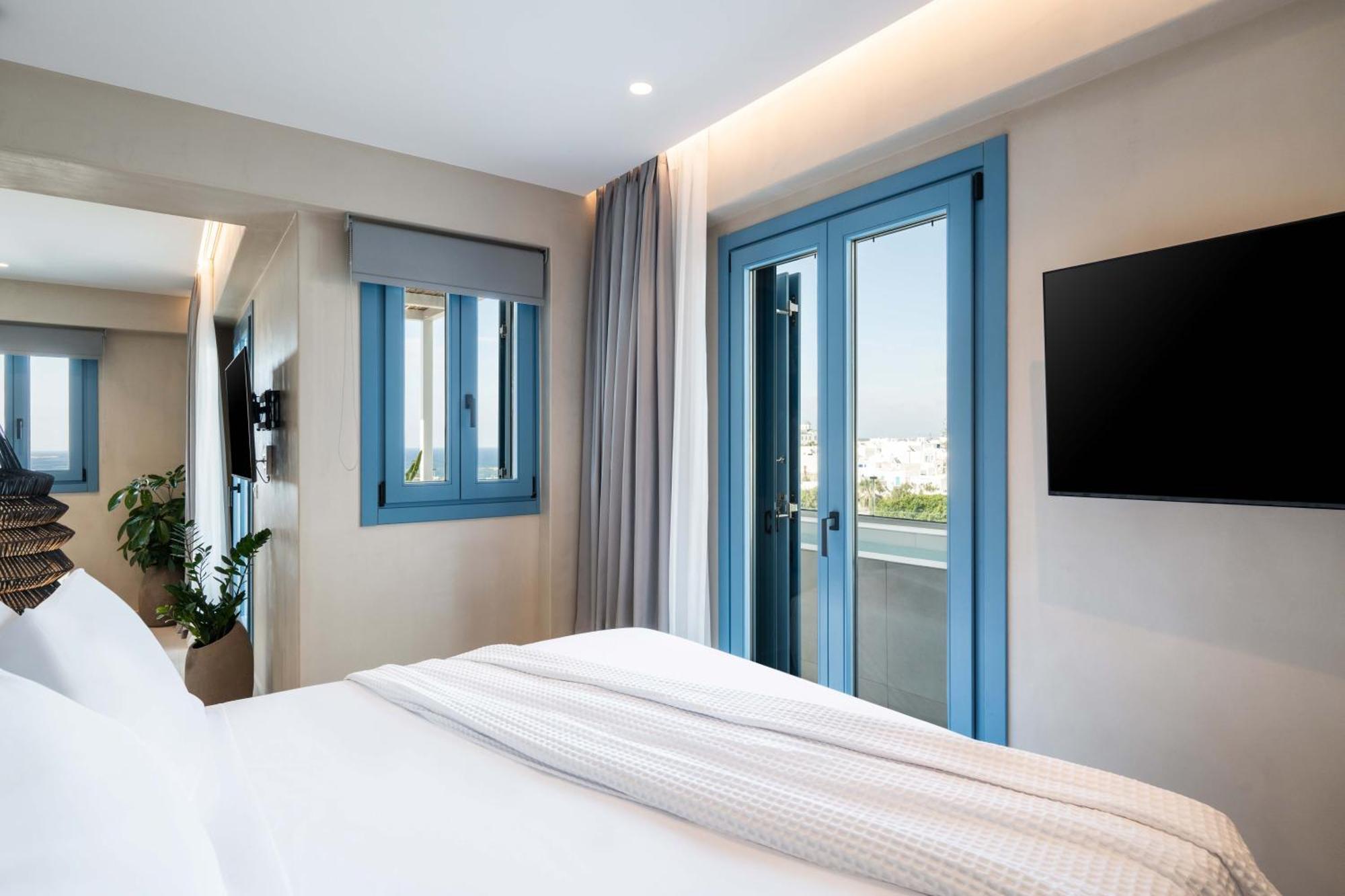 Aura Suites Paros Náusza Kültér fotó